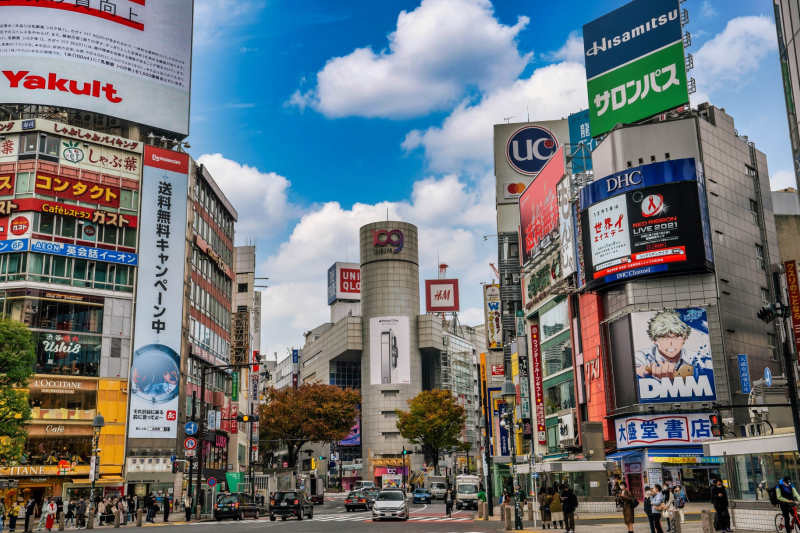 渋谷スクランブル交差点